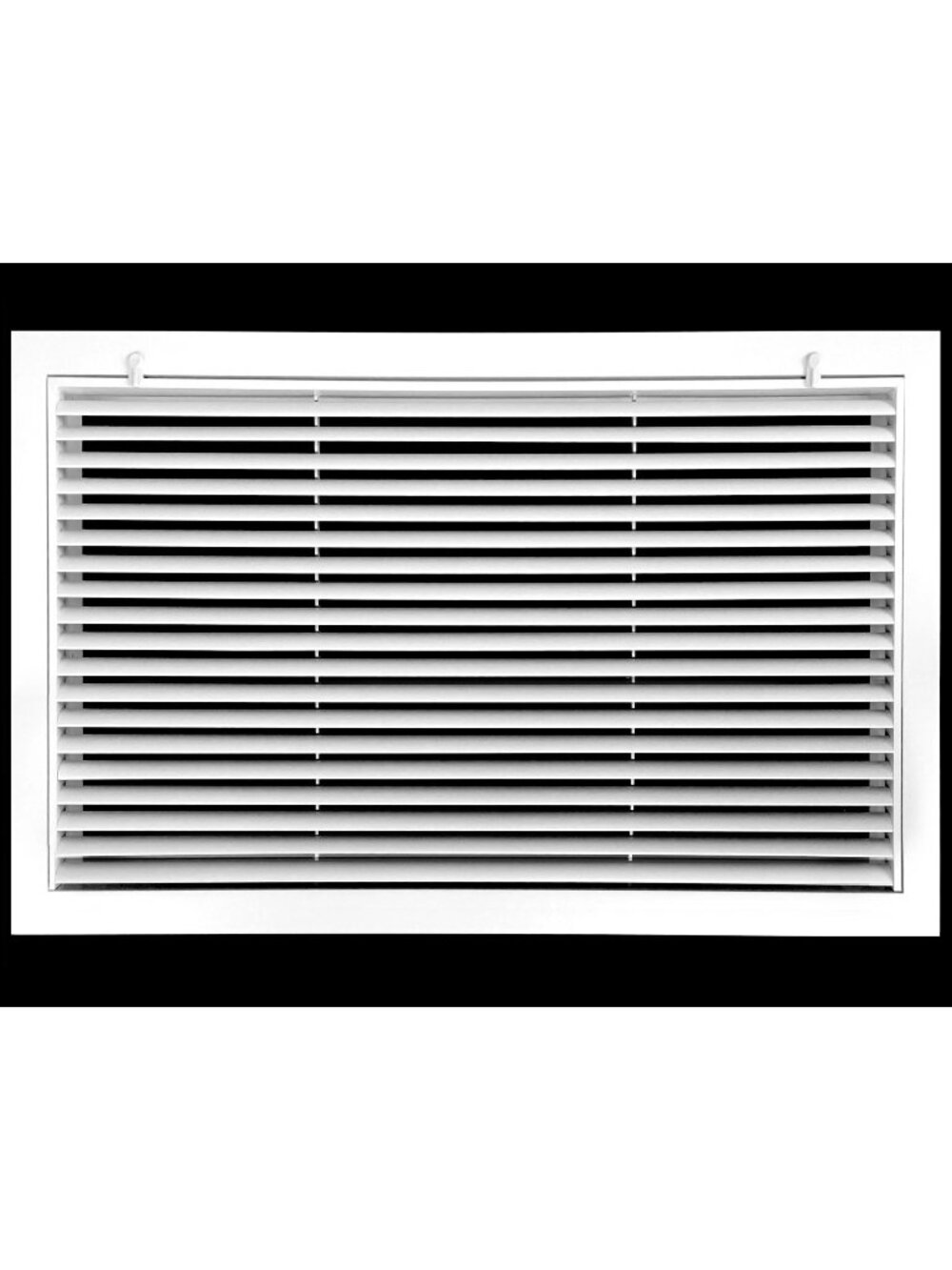 HVAC Premium 24" X 10" Aluminum Return Filter Grille Easy Airflow - Linear Bar G